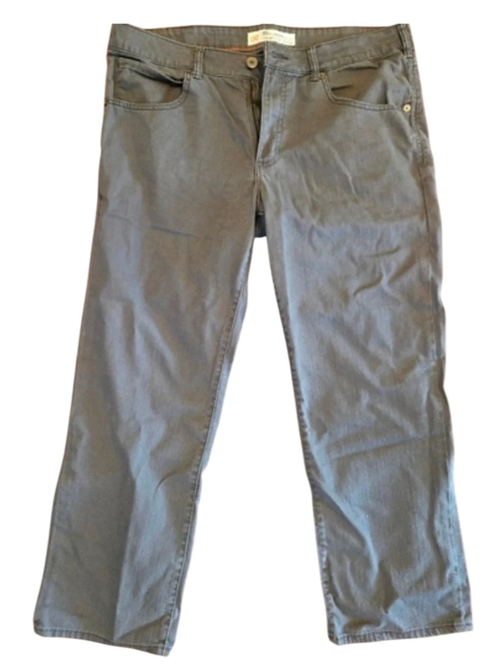 Mens Lee Modern Series Straight Fit Straight Leg L342 Jeans Grey 36×29